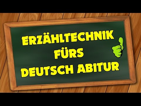 Narrative techniques | Narrative text analysis | Narrative devices | Narrative technique | German...