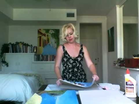 How to Transfer a Canvas from a Cardboard Panel to a Wood Panel