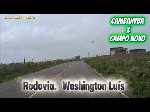 Pelas Ruas De Campos RJ Parte (153) Rodovia Washington Luís 