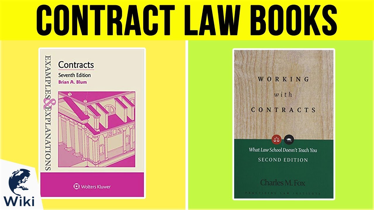 10 Best Contract Law Books 2019