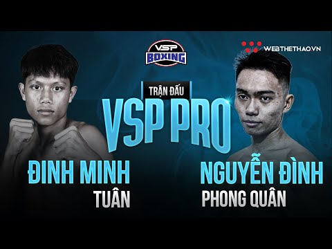 Trận đấu | Đinh Minh Tuân vs Nguyễn Đình Phong Quân | Jogo de boxe VSP Pro 9 de novembro de 2023