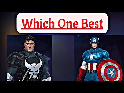 Captain America vs Punisher Uniform Which One Buy?? || Marvel Future Fight