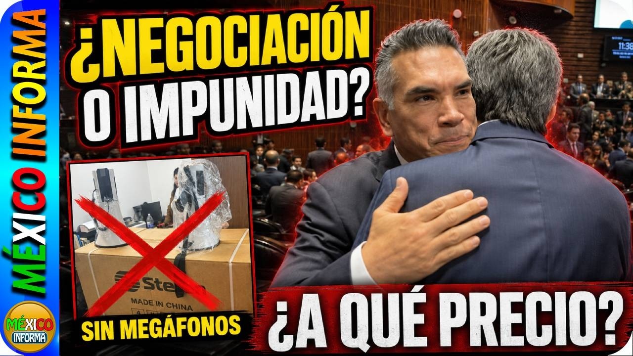 ¿NEGOCIACIÓN O IMPUNIDAD? QUE PACTARON PARA EVITAR EL CIRCO EN LA CÁMARA?. ASÍ SE ABRAZARON.