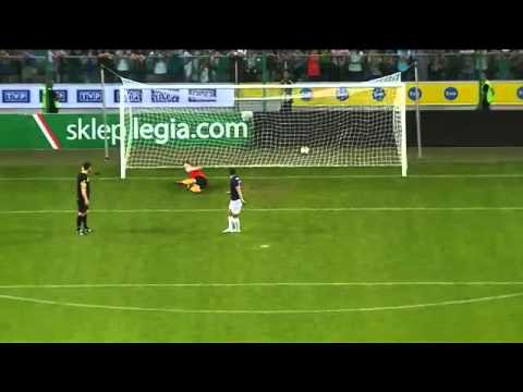 Awesome penalty kick, Maciek Adamiak rzut karny Wielki Mecz TVN TVP