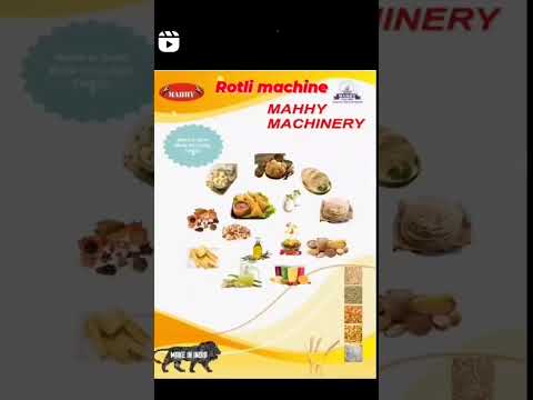 Fully Automatic Chapati Making Machine MANUFACTURE IN INDIA
