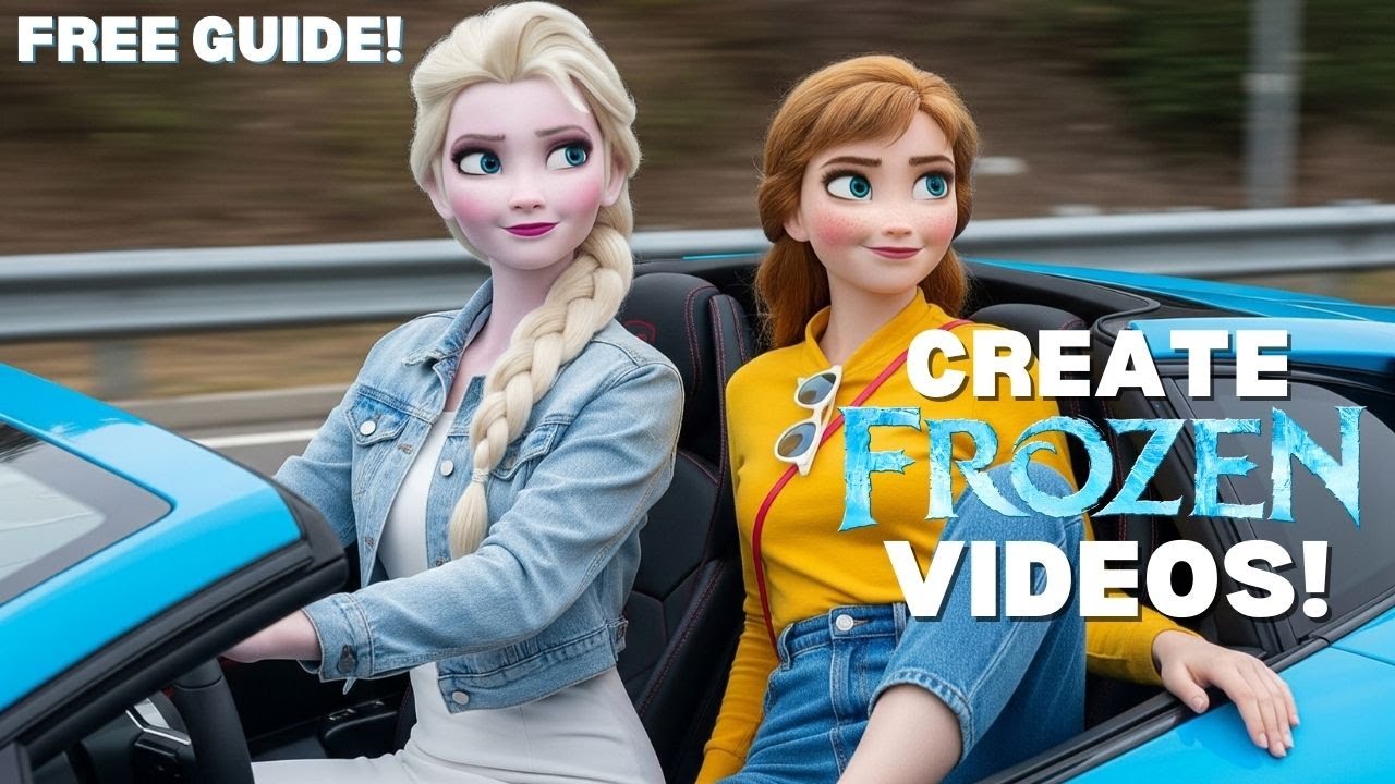 How to Create Magical Frozen Elsa Videos with AI ❄ | Easy Step-by-Step Tutorial for Fans