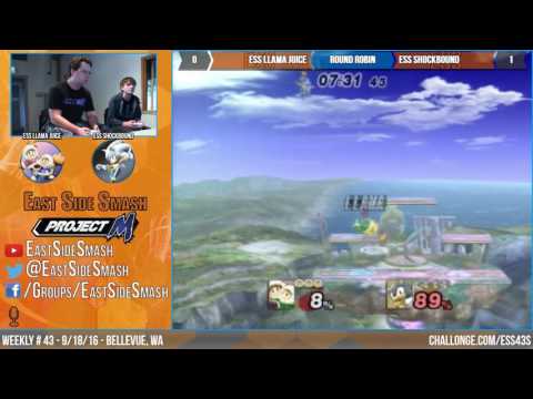ESS Weekly #43: ESS | Llama Juice (ICs) Vs ESS | Shockbound (Sonic) - Round Robin - Project M