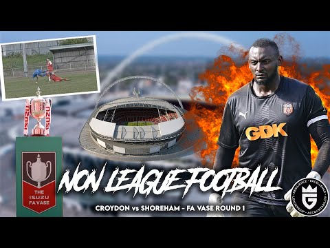 BIG G - FA VASE “11 GAMES FROM WEMBLEY” NON LEAGUE FOOTBALL EPISODE 27: Croydon FC vs Shoreham