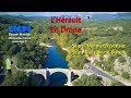 Hérault en Drone - Saint Etienne d'Issensac - Saint-Bauzille-de-Putois - Canoé