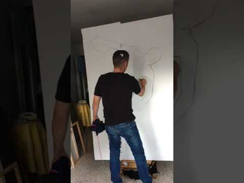 Como encajar una figura en dos minutos. Encaje Discóbolo de Mirón.