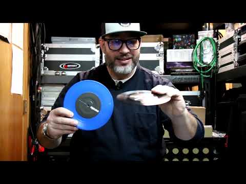 Serato 7"  Blue DVS Vinyl Record