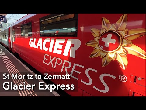 Glacier Express:  St Moritz to Zermatt