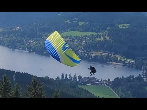 Paraglider Crash