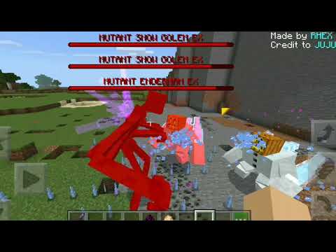 Mutant Enderman VS Mutant Snow Golem