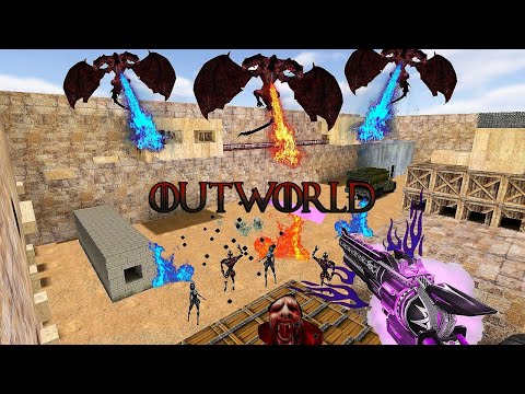 CS 1.6 - Zombie Plague / zm_dust_world_rbt [Earthrealm VS Outworld!]