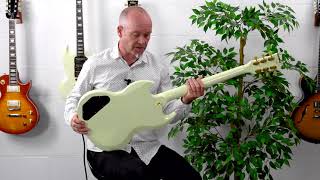 Video thumbnail for Vintage ReIssued VS6 ~ Vintage White by Vintage Guitars