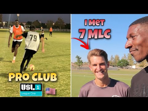 TRAINING WITH PRO CLUB IN USA | Training Footage | Day In The Life Of A Footballer