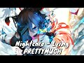 Nightcore Lying PRETTYMUCH LYRICS