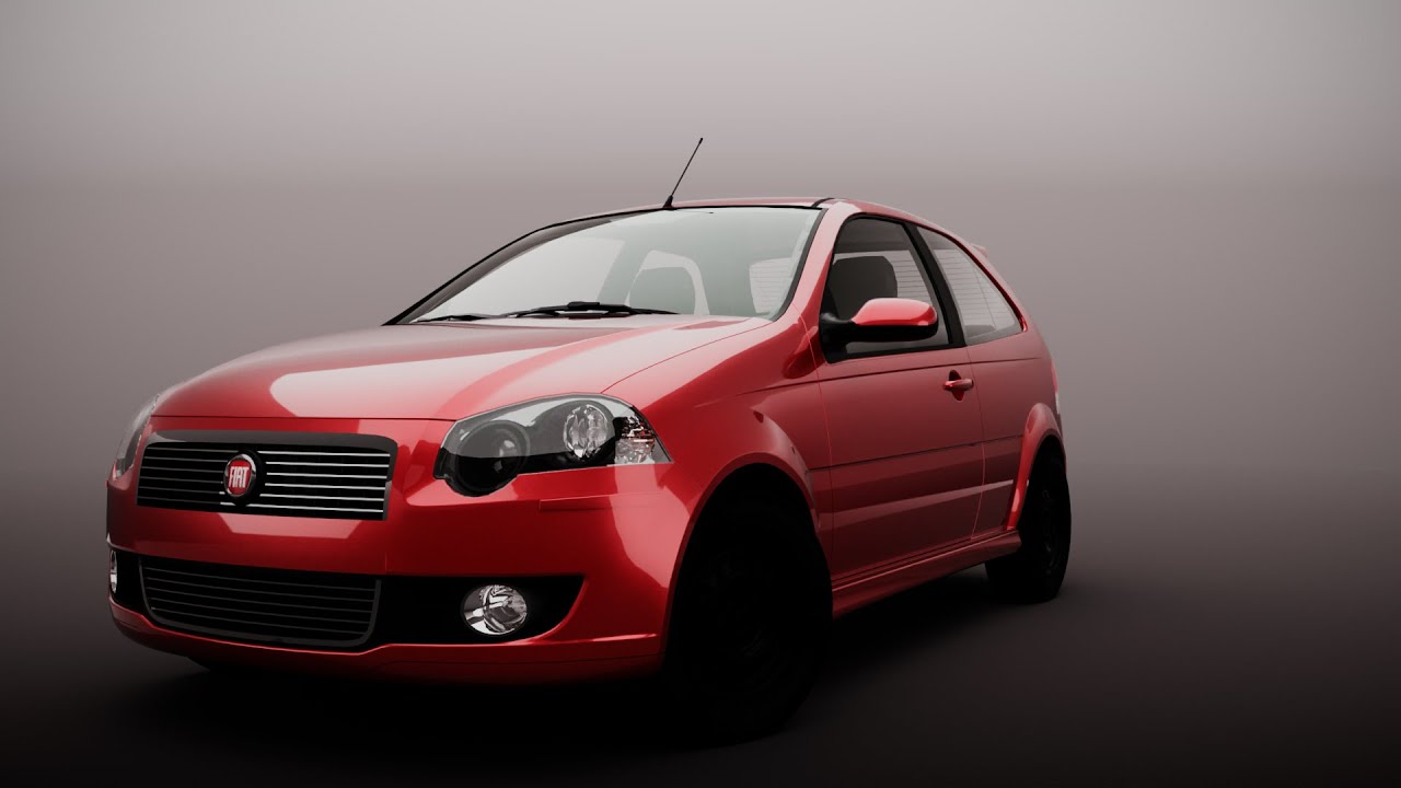 ФИАТ ПАЛИО ELX 18 2009 г. 3D Модель