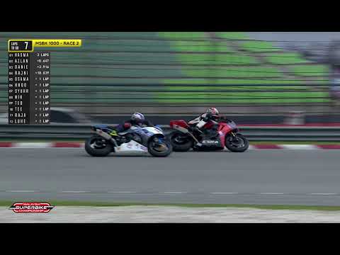 [LIVE] Malaysia Superbike Championship Day 3, Round 1 - Sepang International Circuit, MALAYSIA (1/2)