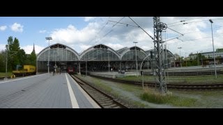 preview picture of video 'Hauptbahnhof Lübeck und Züge, 11. Mai 2013'