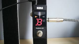 Video thumbnail for Korg Pitchblack Mini Tuner by TooNyTooN