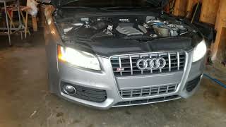 Audi S5 V8 FSI 4.2 Engine Failure - Rod Knock Sound