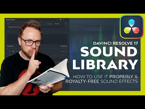 The DaVinci Resolve Sound Library is AWESOME (Plus Royalty Free Sound Effects)