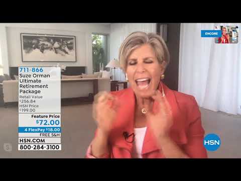 HSN | Suze Orman Financial Solutions for You Anniversary 04.11.2020 - 04 AM
