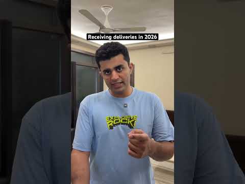Receiving deliveries in 2026 | Yash Lalwani #shorts #delivery #onlineshopping
