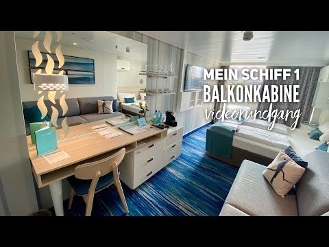 Mein Schiff 1: Rundgang Balkonkabine (10041) - TUI Cruises