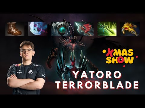 Yatoro Gameplay - Terrorblade TEAM SPIRIT vs ENTITY - BB XMAS SHOW 2022 DOTA 2