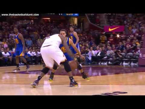 J.R. Smith Over Stephen Curry | Warriors vs Cavaliers | Game 3 | June 8, 2016 | 2016 NBA Finals