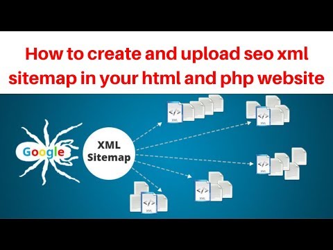 How to create and upload seo xml sitemap in your html and php website