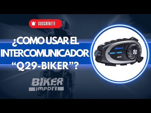 🔥 "INTERCOMUNICADOR Q29-BIKER – TUTORIAL  y GUÍA Paso a Paso (Funciones + Accesorios Incluidos)"