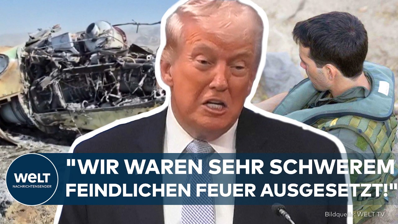 IRAN-KRIEG: Spektakulärer Rettungseinsatz nach Kampfjet-Abschuss! US-Waffenoffizier gerettet!
