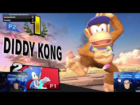 PURE Smash #113 Losers Semis - toastandbutter (Sonic) vs. FrostKqt (Diddy Kong)