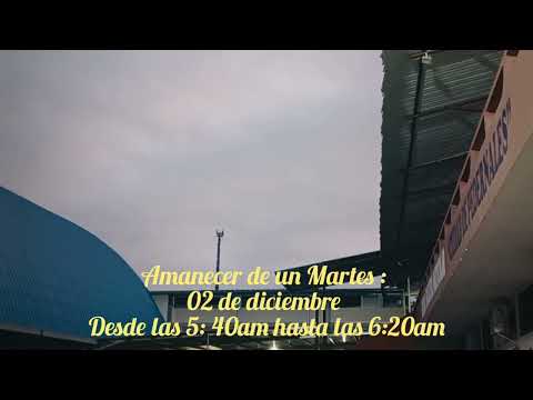 Amanecer en Ecuador -Manabi-Pedernales 