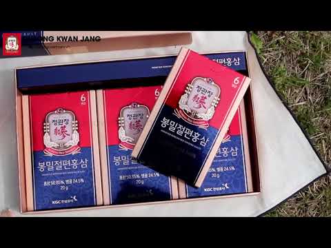 Video Chi Tiết Hồng sâm lát tẩm mật ong Cheong Kwan Jang 20g x 6 gói