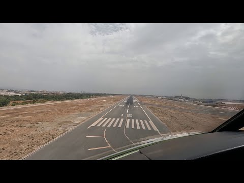 Business Jet | Challenger 605 | Landing at Malaga (AGP/LEMG) | September 2025
