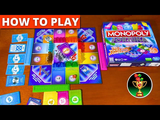 Vídeo relacionado con Juego de Mesa Monopoly Chance - Partidas rápidas - Juego Familiar para 2 a 4 Jugadores - Se Juega en 20 Minutos (Versión en Español)