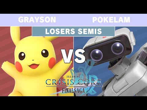 2GG Crisis Core - FRKS | Grayson (Pikachu) Vs. TR | Pokelam (Rob) Losers Semis - Smash Ultimate