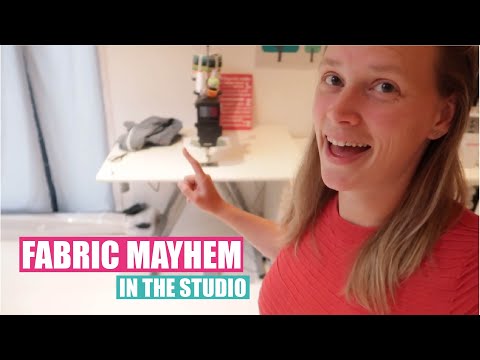 A day in the studio | Preparing for the new quilt along