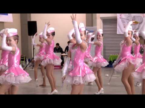 Mini Panenky Hranice  - Kroměríž 2017 - kadet  formace