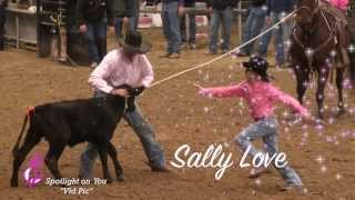 preview picture of video 'Region X Rodeo - Sally L - Ribbon Roping 10-20-13'