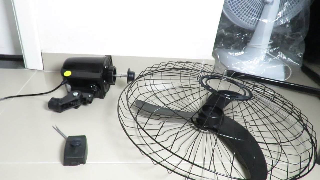 Montando Ventilador de parede Ventisol New 50cm Oscilante VOP50 130w