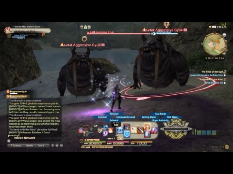 [FFXIV] Storm Blood Main Quests Live (lv 60-63)