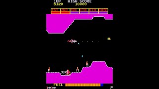 Scramble (Arcade) - 5-ALL Clear (5 Loops) 124,970 Pts