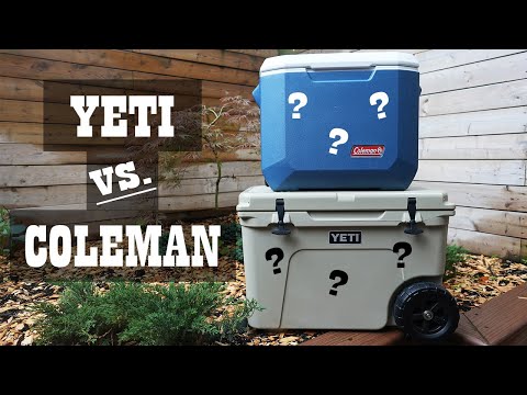 Yeti Tundra Haul vs Coleman Coolers - Ice Test