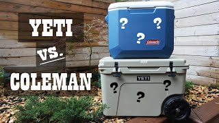 Yeti Tundra Haul vs Coleman Coolers - Ice Test